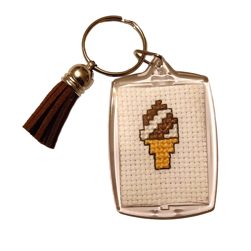 Ice Cream Keyring